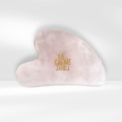 Gua Sha en Quartz Rose